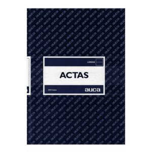 Libro de Actas Auca (200 Hojas) â€” LibrerÃ­a Bulnes Chile
