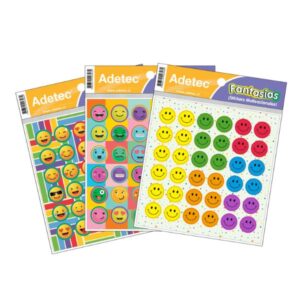 Stickers Caritas Adetec — LibrerÃa Bulnes Chile