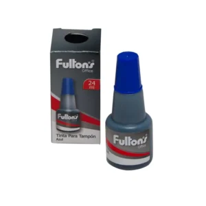 Tinta Tampón Azul 24ml Fultons â€” LibrerÃ­a Bulnes Chile