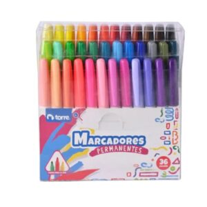 Marcadores Permanentes Torre (36 Colores) â€” LibrerÃ­a Bulnes Chile