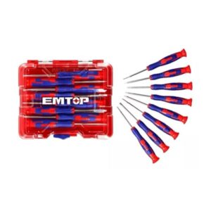Pack 8 Destornilladores Precisión Emtop — LibrerÃa Bulnes Chile