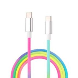 Cable Rainbow tipo C a tipo C 1m Fiddler â€” LibrerÃ­a Bulnes Chile