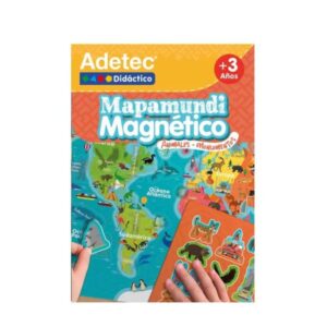Mapamundi Láminas Magnéticas Interactivas Adetec — LibrerÃa Bulnes Chile