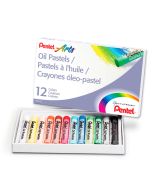 Lápices Pastel Oleo 12 colores Pentel â€” LibrerÃ­a Bulnes Chile