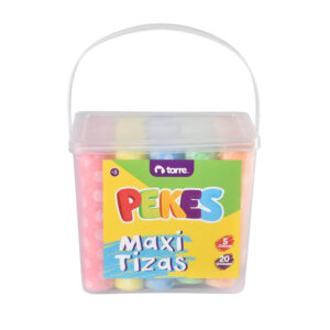 Balde Maxi Tizas Peques 20 Unidades Torre — LibrerÃa Bulnes Chile
