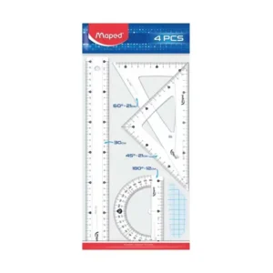 Set Geometría 30 CM 4 PCS Maped — LibrerÃa Bulnes Chile