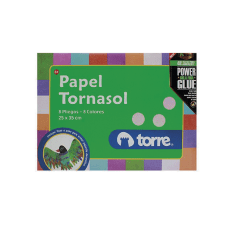 Carpeta Papel Tornasol 8 Pliegos Torre — LibrerÃa Bulnes Chile
