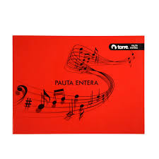 Cuaderno Cosido Música Pauta Entera Torre — LibrerÃa Bulnes Chile