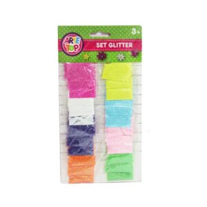 Set Glitter Escarcha Neón 8 colores (24 unidades) Arte Top — LibrerÃa Bulnes Chile