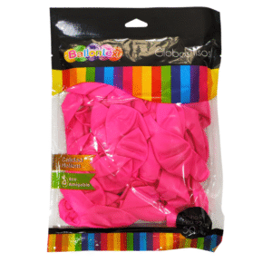 Globo liso rosado x50 biodegradable Ballontex — LibrerÃa Bulnes Chile