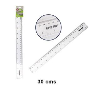 Regla transparente 30 cm Arte Top — LibrerÃa Bulnes Chile