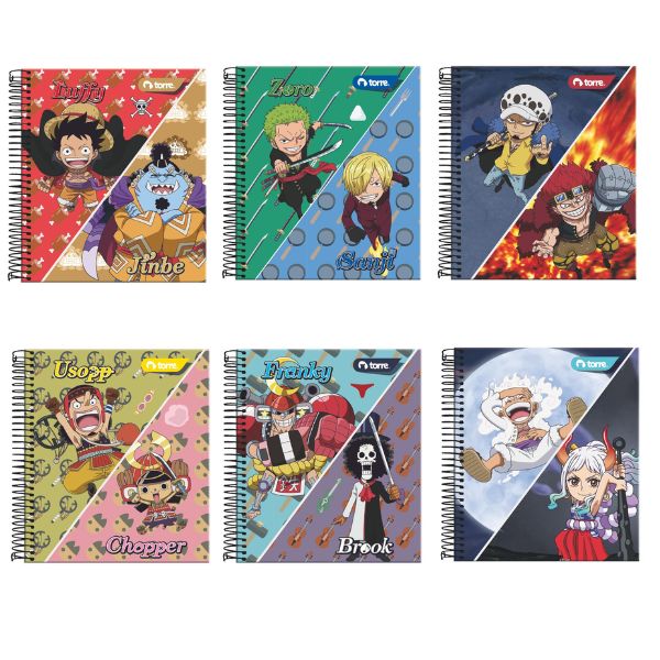 Cuaderno Pocket The One Piece 5mm 90Hjs Colon — LibrerÃa Bulnes Chile