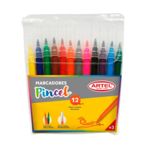 Marcadores de colores Punta Pincel Artel (12 Unidades) â€” LibrerÃ­a Bulnes Chile