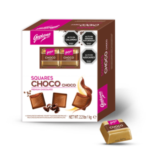 Chocolate Cuadritos Squares Sabor CHOCO — LibrerÃa Bulnes Chile