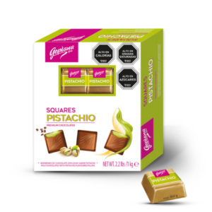 Cuadritos Chocolate Squares Sabor Pistacho — LibrerÃa Bulnes Chile
