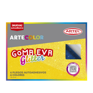 Sobre Goma Eva Glitter Autoadhesiva — LibrerÃa Bulnes Chile