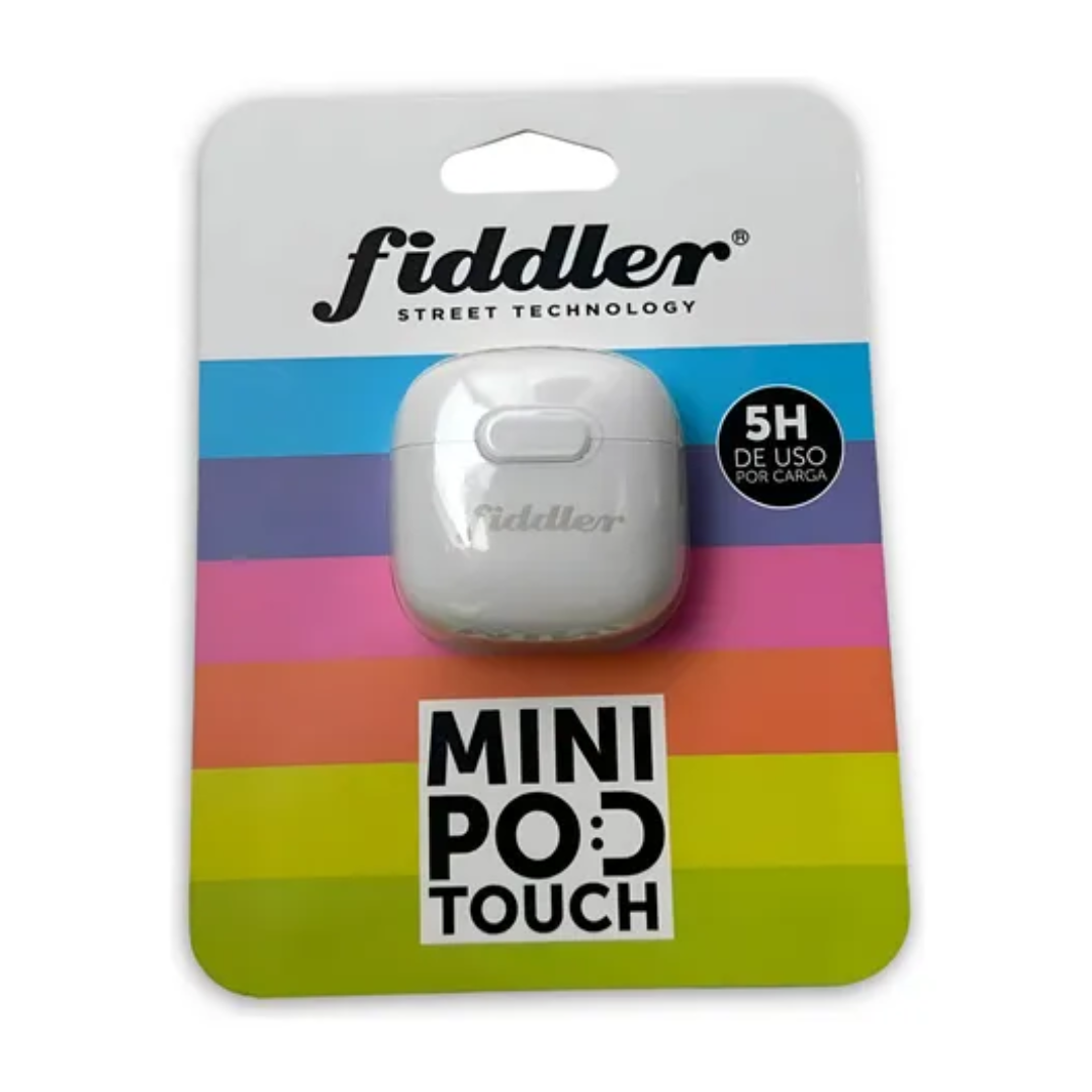 Audífonos MiniPod Touch Blanco Fiddler — LibrerÃa Bulnes Chile