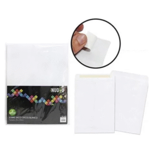 Sobre saco oficio blanco 25cm x 35cm (25 unidades) Nuovo â€” LibrerÃ­a Bulnes Chile