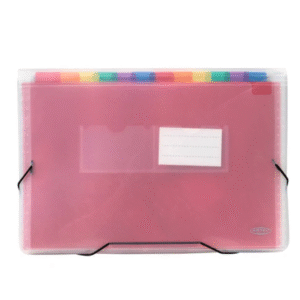 Carpeta Transparente Con Fuelle De Colores Artel â€” LibrerÃ­a Bulnes Chile