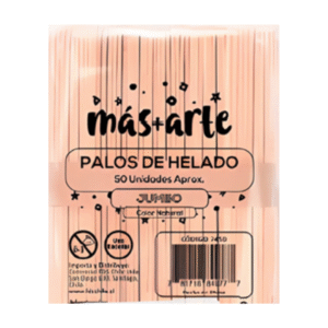 Palos De Helado Jumbo Natural Mr-Office (50 Unidades) — LibrerÃa Bulnes Chile