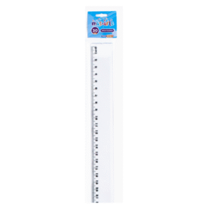 Regla Plástica Transparente 30cm Mr-Office — LibrerÃa Bulnes Chile