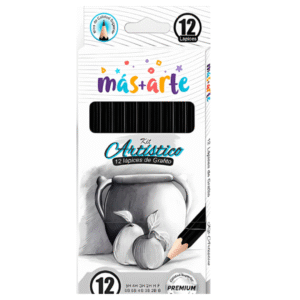 Lápices Grafito Artístico Mr-Office B/2B/3B/4B/5B/6B (12 Unidades) â€” LibrerÃ­a Bulnes Chile