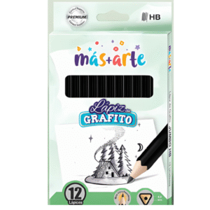 Lápices Grafito Jumbo HB Triangular Mr-Office (12 Unidades) — LibrerÃa Bulnes Chile