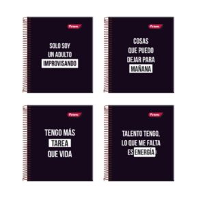 Cuaderno Book Frases 7mm Torre (150 hojas) — LibrerÃa Bulnes Chile