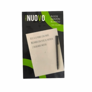 Block Garzón Blanco Nuovo (100 hojas) â€” LibrerÃ­a Bulnes Chile