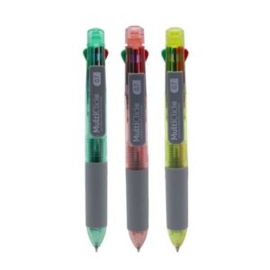 Bolígrafo Tinta gel 4 Colores Negro/Rojo/Azul/Verde Adetec â€” LibrerÃ­a Bulnes Chile