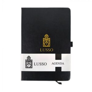 Agenda con líneas A5 Classic Negro Lusso â€” LibrerÃ­a Bulnes Chile