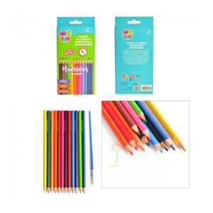 Lápices acuarelables triangular Arte Top (12 colores) â€” LibrerÃ­a Bulnes Chile