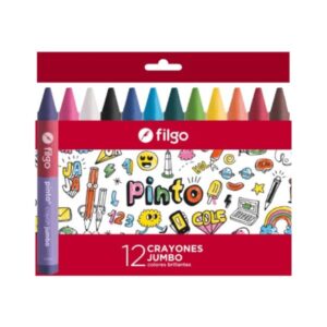 Lápices de Cera 12 colores Filgo — LibrerÃa Bulnes Chile
