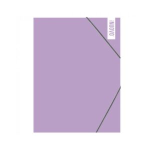 Carpeta con Elástico Cartón Lila Pastel Nuovo â€” LibrerÃ­a Bulnes Chile