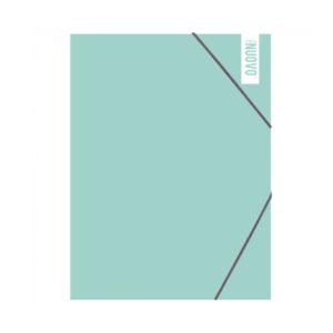 Carpeta con Elástico Cartón Verde Pastel Nuovo â€” LibrerÃ­a Bulnes Chile