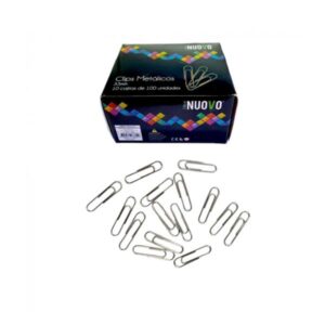 Clip Metálico Redondo 33mm Nuovo (100 unidades) — LibrerÃa Bulnes Chile