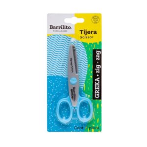 Tijera Zig Zag punta roma Barrilito