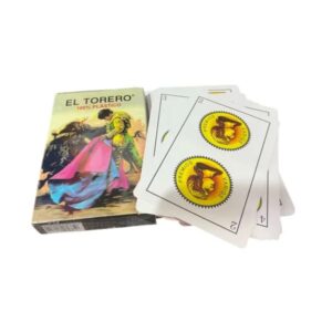 Juego de cartas naipe español termolaminado El Torero