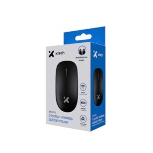Mouse inalámbrico diseño ambidiestro Xtech â€” LibrerÃ­a Bulnes Chile