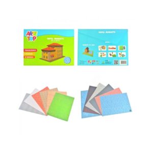 Carpeta Papel Maqueta 6 hjs 12 Diseños Arte Top