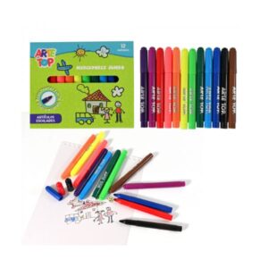 Marcadores Jumbo 12 Colores Arte Top
