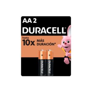Set de dos pilas AA Duracell
