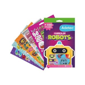 Block de Stickers Fabrica de Robots Adetec