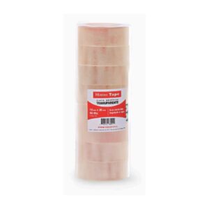 Cinta adhesiva 18mm x 30mts pack 8 unidades Mr Tape